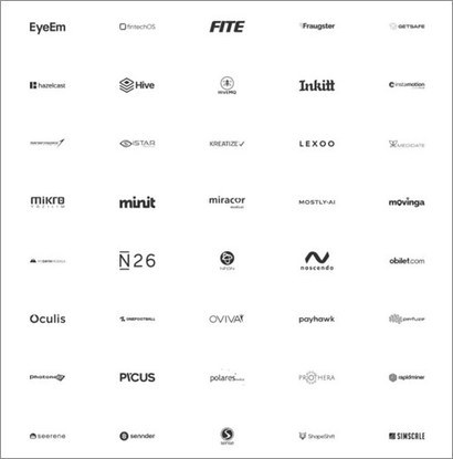 The portfolio of &lsquo;Early Bird Venture Capital&rsquo;. Notable companies include the digital bank N26 and the task management app Wunderlist, which was acquired by Microsoft. Photo = Early Bird website screenshot