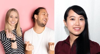 ‘Yepoda’ co-founder Veronika Strotmann, CEO Sander van Bladel, and Marketing Lead Park Eun-young (from left). Photo=yepoda.me