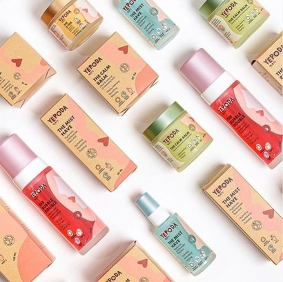 Yepoda uses no chemicals or animal ingredients, nor does it conduct animal testing. Sustainability is prioritized throughout the production and packaging processes. Photo=yepoda.me