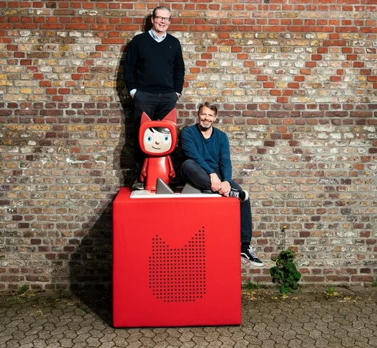 Toniebox founders Patric and Marcus. Photo=tonies.com