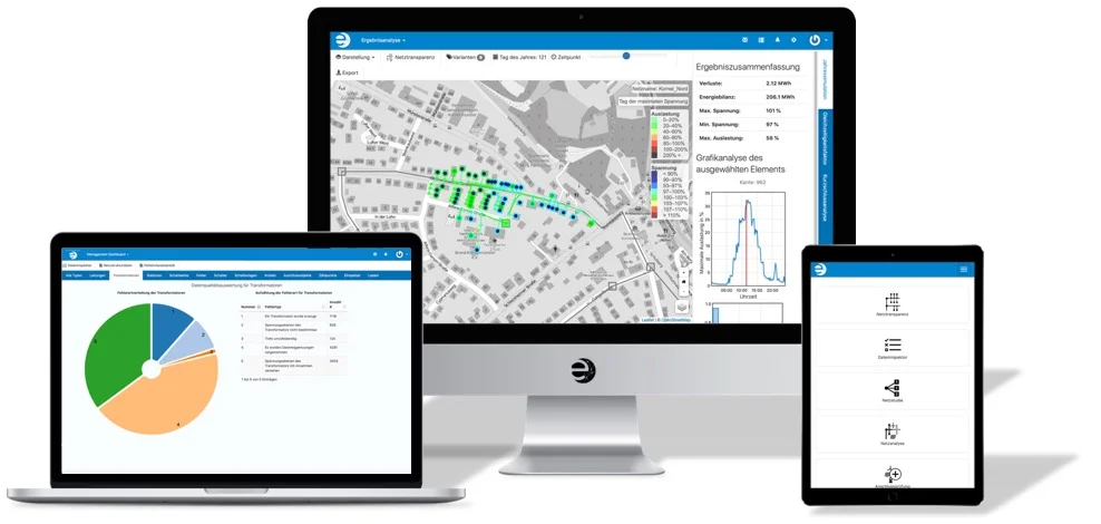 Software from the intelligent smart grid platform Envelio. Photo=envelio.com