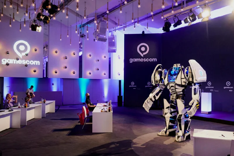 Die Gamescom in NRW, eine der drei größten Spielemessen weltweit. Foto=gamescom.com