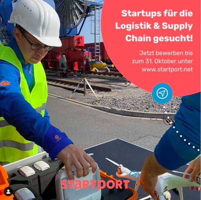 startport unterstützt Logistik-Startups. Foto=Startport Instagram