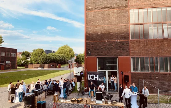 Schacht One verwandelte einen Teil einer Zeche in einen Startup-Accelerator-Raum. Foto=haniel.de