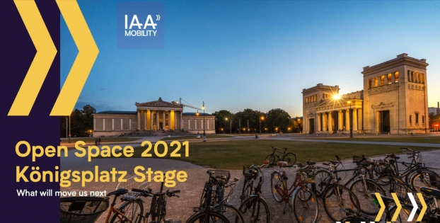 During IAA Mobility, you can tour Munich&rsquo;s major attractions using electric cars, sharing cars, electric bikes, driverless cars, and more. Photo=iaa.de