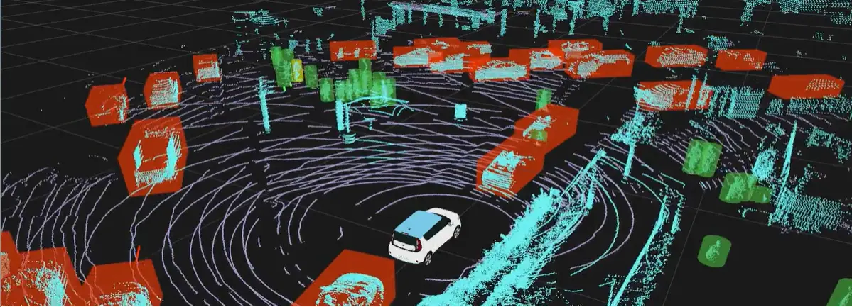 SENSR, the 3D perception software developed by Seoul Robotics.